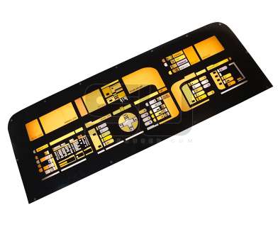 Star Trek: The Next Generation (TV) - Data’s USS Enterprise-D Bridge Ops Station LCARS Panel (Brent | ScreenUsed