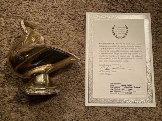 HARRY POTTER ORIGINAL MOVIE SET FILM PROP RELIC SILVER ORNAMENT FIGURINE W/ COA | eBay US