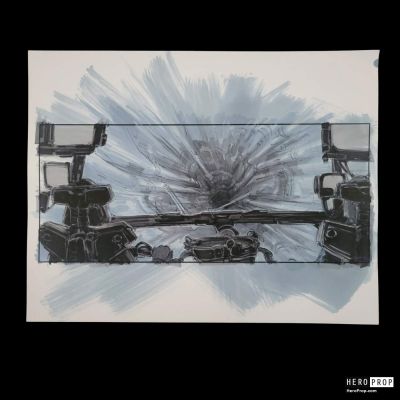 The Matrix Revolutions | The Matrix Revolutions (2003) – Tony Kieme “Nebuchadnezzar” Production Storyboard | HeroProp