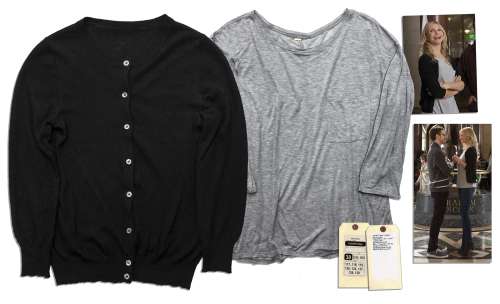 Cameron Diaz ’’Bad Teacher’’ Wardrobe -- Cashmere Sweater & The Row Brand Shirt | Nate Sanders