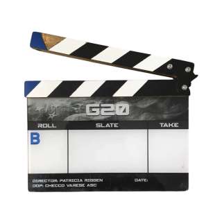 G20 Production Used (B) Clapper Board | VIP Fan Auctions