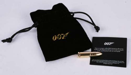 James Bond The Man With the Golden Gun (1974) - A licensed Replica Bullet 1:1 scale based on the… | Ewbank’s
