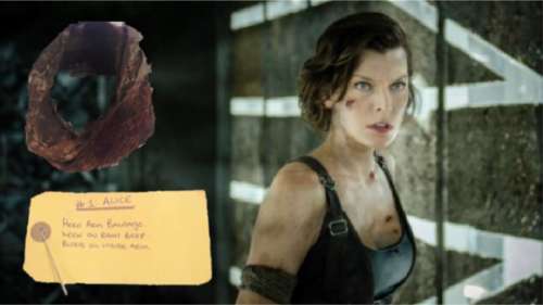 Resident Evil: The Final Chapter - Alice (milla jovovich) custom bloodied bandage (0008) | Propabilia