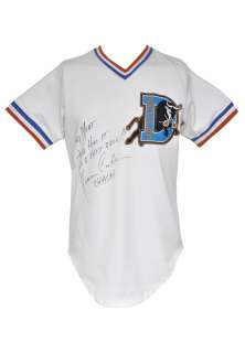 1988 Kevin Costner (Crash Davis) "Bull Durham" Screen-Worn & Autographed Jersey (JSA) | Grey Flannel Auctions