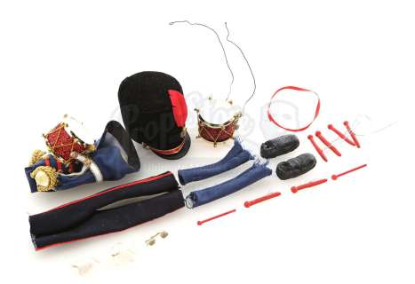 Community - Lot 21 - S2E11 - "Abed‘s Uncontrollable Christmas": Troy (as portrayed by Donald Glover) Christmas Stop-Motion Costume Pieces