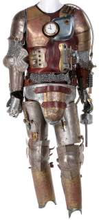 Dirk Gently’s Holistic Detective Agency | Julian McMahon ’Zachariah Webb/Patrick Spring’ steam punk knight armor and pistol from Dirk Gently’s | Profiles in History