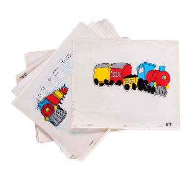 c. 1971 Soul Train First Opening Title Sequence Original Production Animation Cels and Sketches (30+) - Near-Complete Set - 12.25 x 10.25 - Sullivan Estate LOP, Bear Burge LOA | Goldin