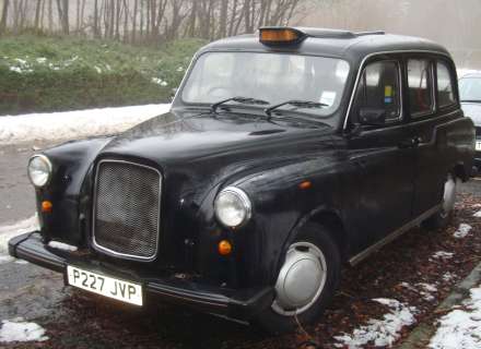 The Runaway Bride, December 2006 CarBodies type LTI FX4 Fairway ’Taxi’, | Bonhams