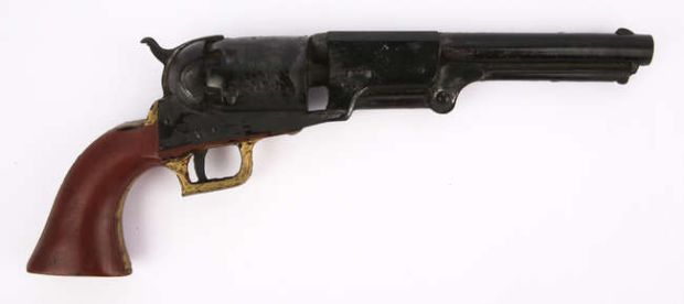 Lot 5125 - Cold Mountain (2003) Stunt Prop Colt Revolver Pistol. Stunt Colt revolver made of hard…