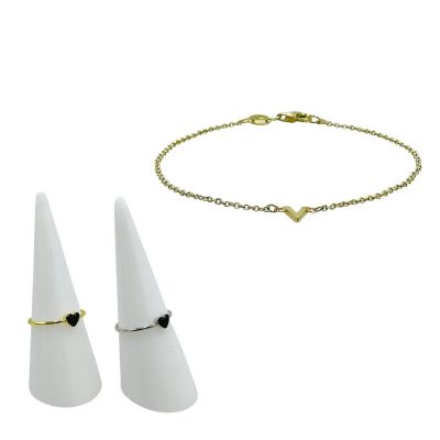 Lot 36: The Wrecking Crew Valentina Screen Used Bracelet & (2) Rings | VIP Fan Auctions