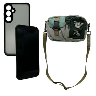Lot 179: The Wrecking Crew Pika Screen Used Phone, Phone Case & Bag | VIP Fan Auctions