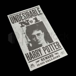 Harry Potter & The Deathly Hallows Undesirable Flyer | The Prop Block