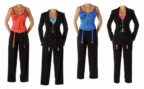 (6) "Madonna" pinstriped suits worn by the cast. | Profiles in History