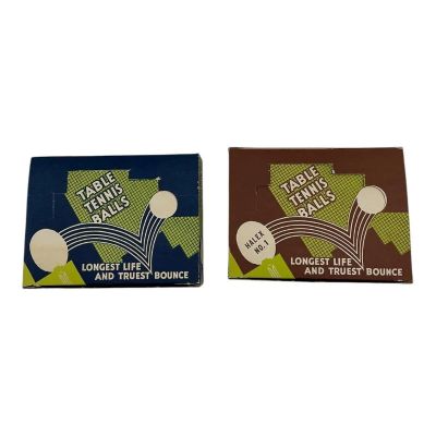 Lot 71: Marty Supreme Marty Mauser Screen Used 2 Piece Ping Pong Ball Box Set | VIP Fan Auctions