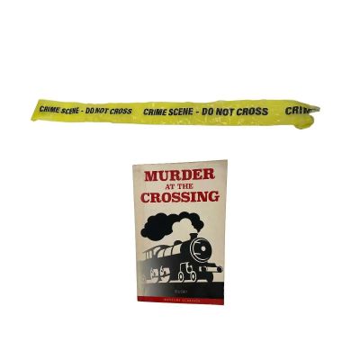 Lot 96: The Sheep Detectives Officer Tim Derry Screen Used Crime Scene Tape & Book | VIP Fan Auctions