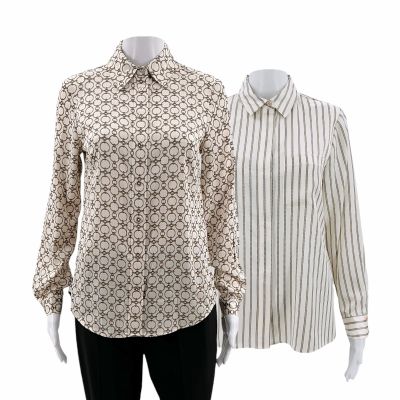 Lot 57: Poker Face Season 2 Beatrix Hasp (Rhea Perlman) Production Closet (2) Blouses & Pants | VIP Fan Auctions