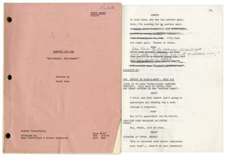 ’’Sanford & Son’’ Season 4, Episode 2, First Draft Script Owned & Annotated by Redd Foxx -- 39 Pages -- Very Good Condition -- From Redd Foxx Estate | Nate Sanders