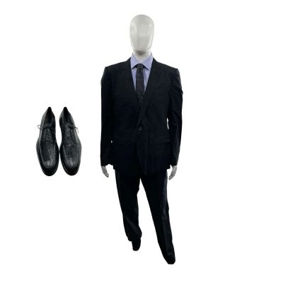 Tom Clancy’s Jack Ryan Ghost War Jack Ryan Screen Worn Suit Jacket, Button-Up Shirt, Suit Trousers, Dress Shoes & Tie Ch 3 Sc 29-62 Clean | VIP Fan Auctions