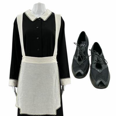 The Help Minny Jackson (Octavia Spencer) Screen Worn Dress, Apron, Hosiery & Shoes Ch 15 Sc 157, 159, 161 | VIP Fan Auctions