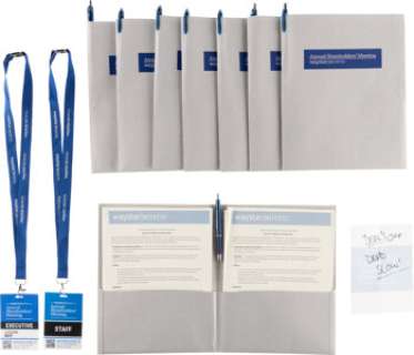 Succession (HBO® Original, 2018-2023) Brian Cox "Logan Roy" waystar|ROYCO Shareholder Meeting Badge, Note, and Props f... | Heritage