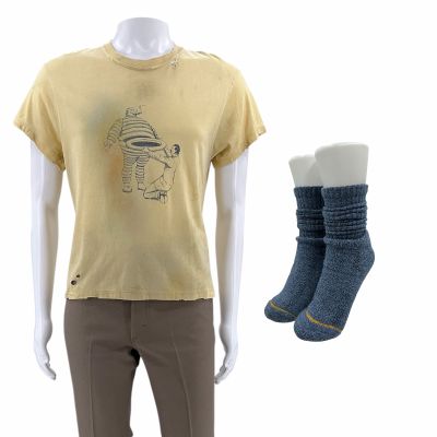 Lot 38: Tony Tony Screen Worn T-Shirt, Pants & Socks Ch 14, 23 Sc Multiple | VIP Fan Auctions