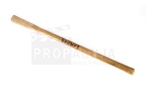 Lot 242 - Once Upon a Time - Grumpy‘s Breakaway Pickaxe Handle Prop (2045)
