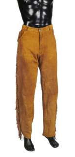 Pantalon En Daim Porté Par Jean Dujardin Dans Le Film " Le Daim " de Quentin Dupieux | Taille 48 | Artcurial