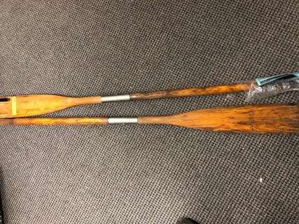 Lot 466 - 2 Decorative Oars - Above Mantle from Emily‘s House on Turner & Hooch