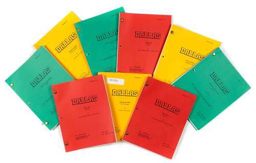 A large group of Dallas scripts | Bonhams