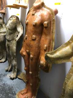 Lot 584 - "Tomorrowland" - Actor "Eiffel,Edison, Tesle, Verne" - "Men" - Full Body minus hand made of fibergla