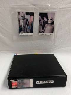 "The X-Files" Season 2 Make Up Effects Continuity Photographs Folder w/ Episode references | Direct Liquidation