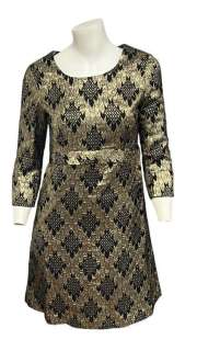 Lot 252 - Legend (2015) - Frances Kray (Emily Browning) Screen-Matched Black & Gold Dress