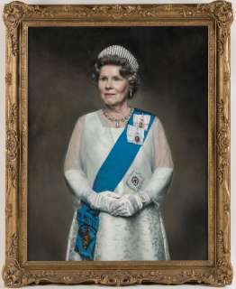 The Crown - Lot 136 - Desmond Mac Mahon (British) Imelda Staunton (as the Queen)