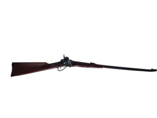 Lot 65 - Django Unchained Django’s (Jamie Foxx)/ Dr. King Schultz (Christoph Waltz) Hero Sniper Rifle Movie P | Premiere Props