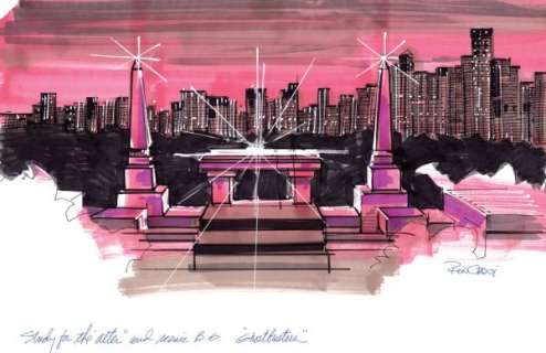 Archive of original concept art for Ghostbusters | Profiles in History