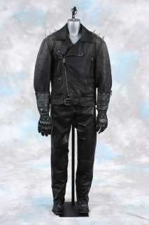 Lot 1038 - Nicolas Cage Ghost Rider leather suit
