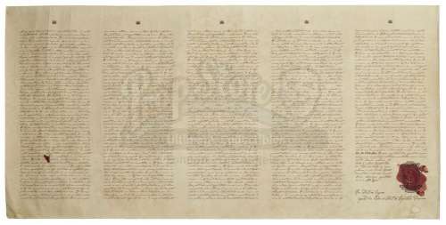 THE HUNGER GAMES (2012) - Lot 340 - Treaty of Treason Scroll