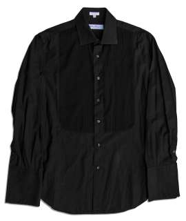 Dennis Hopper Owned Black Tuxedo Shirt by Ferragamo | Nate Sanders
