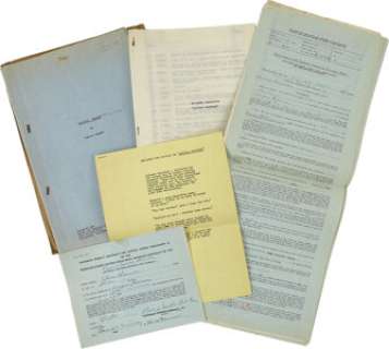 Tex Ritter Arizona Redman Document Archive (1940).... | Heritage