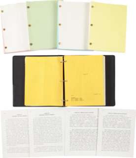 Sister Act Script Archive with Call Sheets.... | Heritage