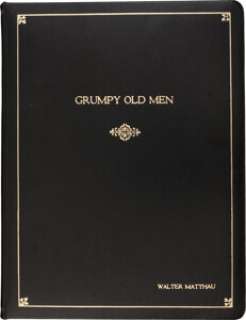 A Walter Matthau Script from "Grumpy Old Men."