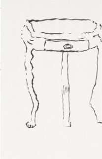 Jerry Garcia "Table" Original Sketch in Jerry’s Own Hand. | Heritage