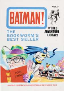 Batman World Adventure Library #7 Original Artwork (Walt Howarth, 1966). | Heritage