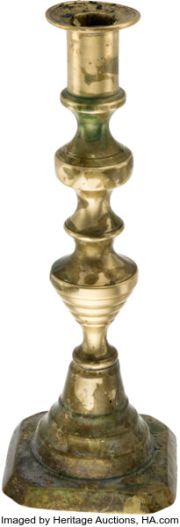 Brass Candle Holder Featured on Bob Dylan’s Bringing It All Back Home Album Cover. | Heritage