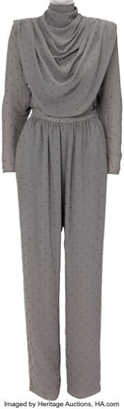 Barbra Streisand Stage-Worn Pantsuit Featured in the 22nd Annual Grammy Award Performance of "You Don’t Bring Me Flowers" with Neil Diamond (1980). (Total: 2 Items) | Heritage