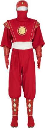 Mighty Morphin Power Rangers: The Movie (TCF, 1995), Steve Cardenas "Rocky DeSantos" Red Ranger Ninjetti Hero Costume. | Heritage