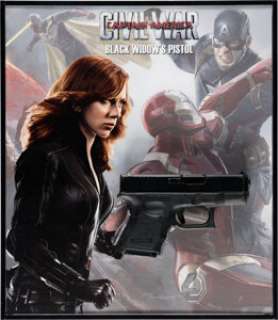 Captain America: Civil War (Walt Disney, 2016), Scarlett Johansson "Natasha Romanoff/Black Widow" Stunt "Glock 26" 9mm Pistol.