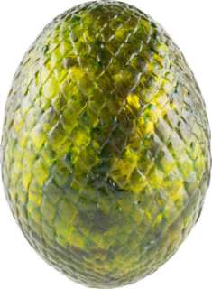 Daenerys Targaryen (Emilia Clarke) Dragon Egg from Game of Thrones (HBO® Original 2011-2019, Season 1).