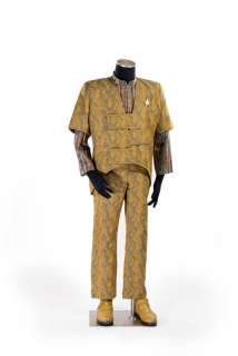 Lot 52 - Neelix gold costume with boots and extra shirt