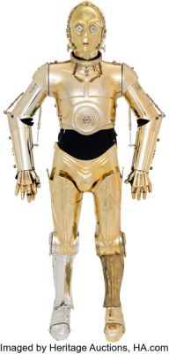 Star Wars: Episode IV - A New Hope (TCF, 1977), (9) Piece Disney Star Tours Walkabout C-3PO Costume (ca. 1990s). | Heritage